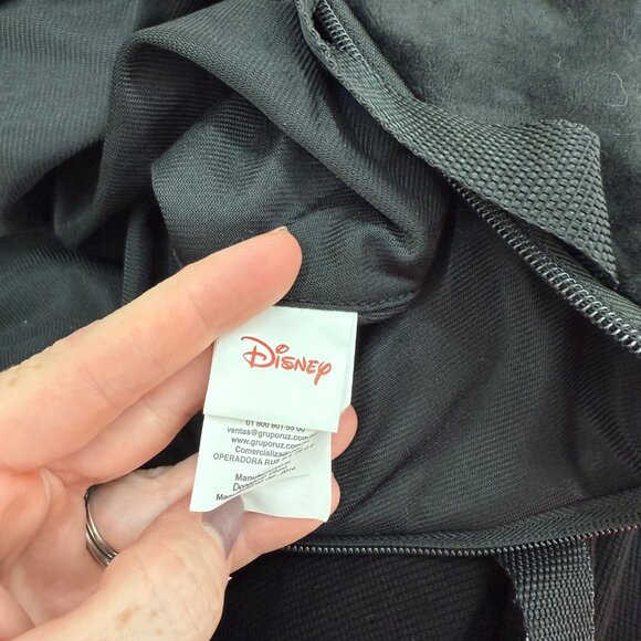 Disney Mickey Mouse Head Plush Soft Backpack Adjustable Straps - Picture 4 of 7